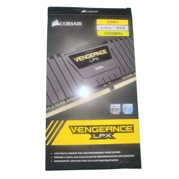 Corsair Vengeance LPX 32GB 16GB DDR4 4000 (PC4-32000) C18 1.35V AMD - Picture 1 of 1